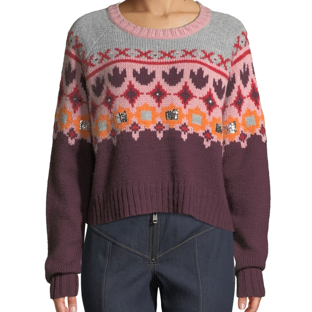 NWOT CINQ A SEPT GLANNI PULLOVER SWEATER